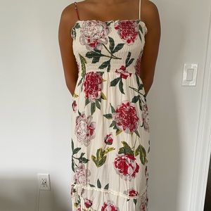 Floral maxi dress